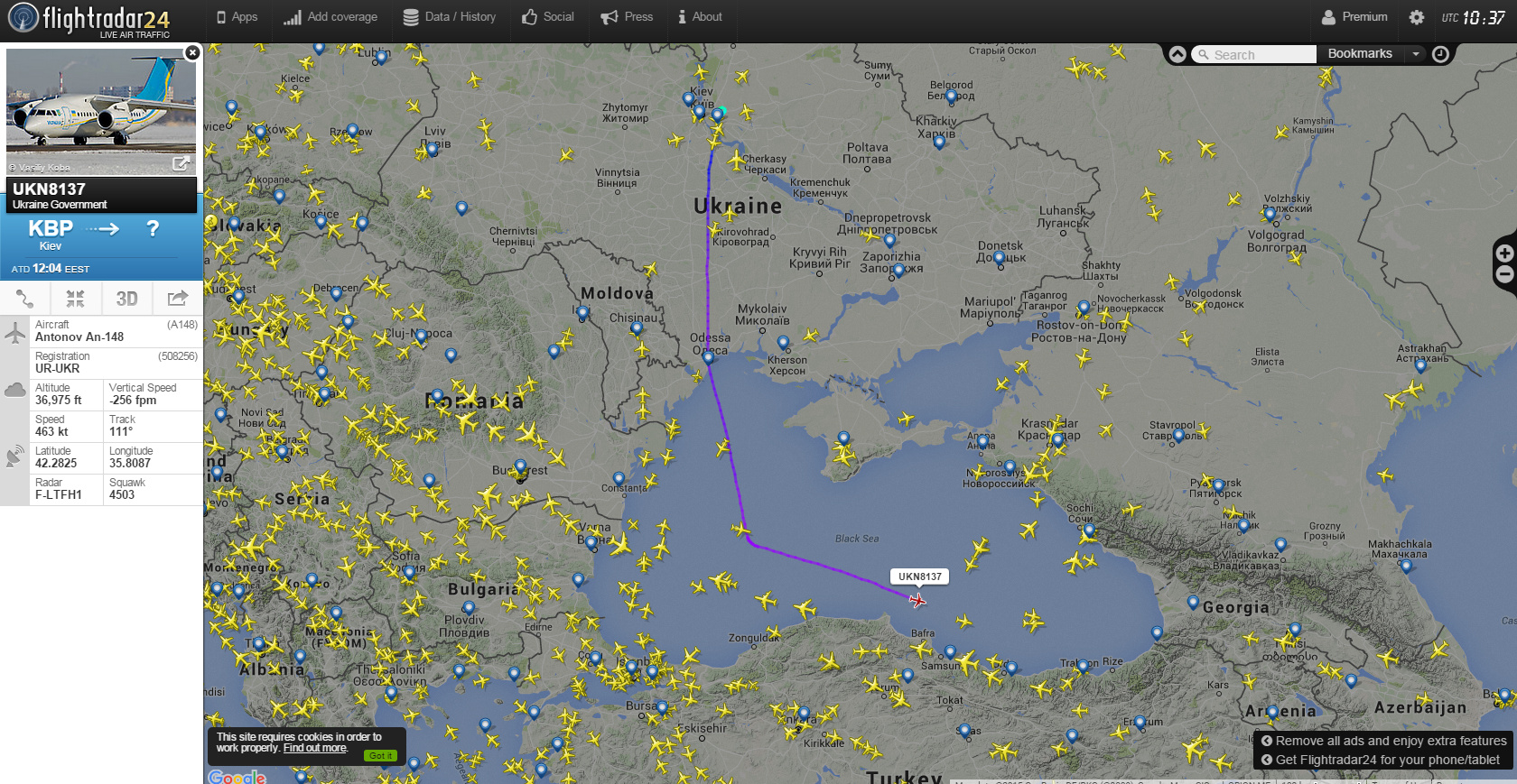 Порошенко пришлось пролететь над Азербайджаном, чтобы попасть в Казахстан
