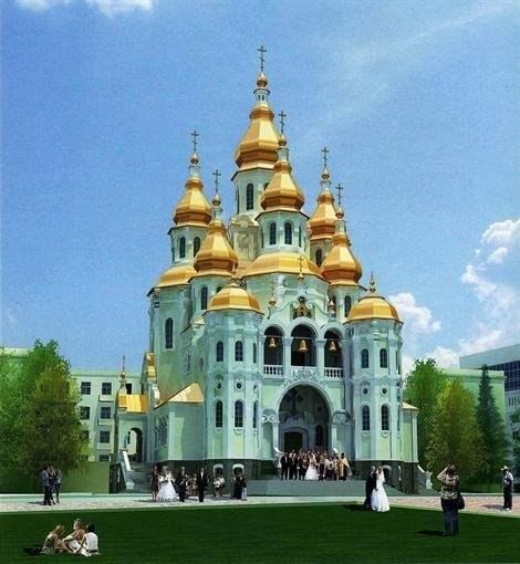 Здание высотой с Госпром планируют построить за два года. Фото: пресс-служба Харьковского горсовета.