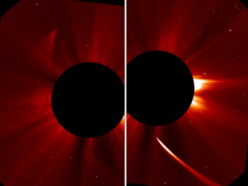 Опаленная Солнцем, но выжившая комета угрожает Земле фото 2