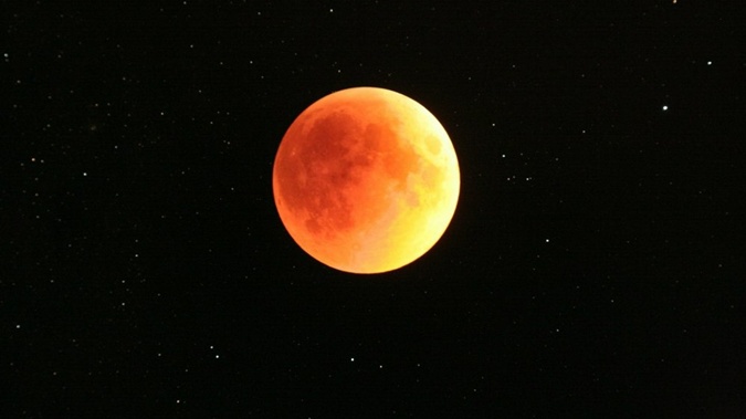 Красная Луна 28 сентября. Фото: ria.ru