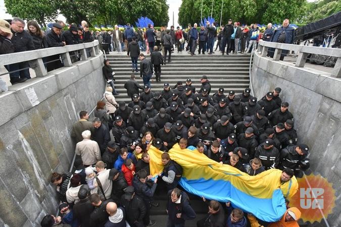 9 мая в Киеве: конфликты из-за 