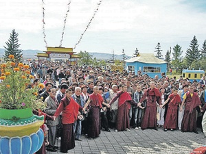 Иволгинский дацан. Увидеть своими глазами буддийскую святыню мечтают тысячи людей со всего мира. Фото: «Институт Итигелова». 